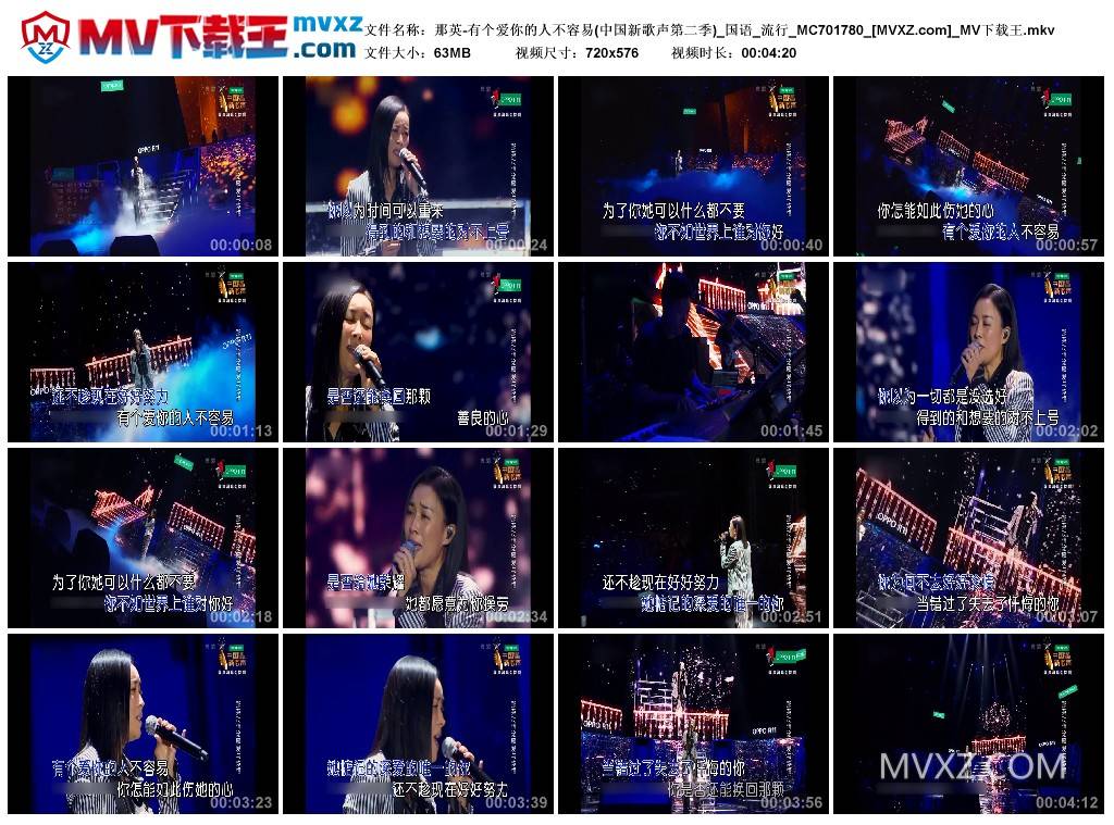 那英-有个爱你的人不容易(中国新歌声第二季)_国语_流行_MC701780